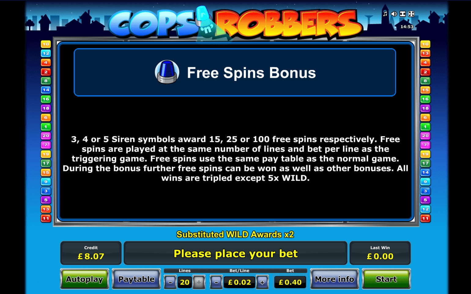 €915 Mobile freeroll slot tournament at Hippozino Casino