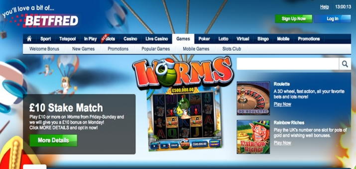300% Deposit match bonus at Dunder Casino