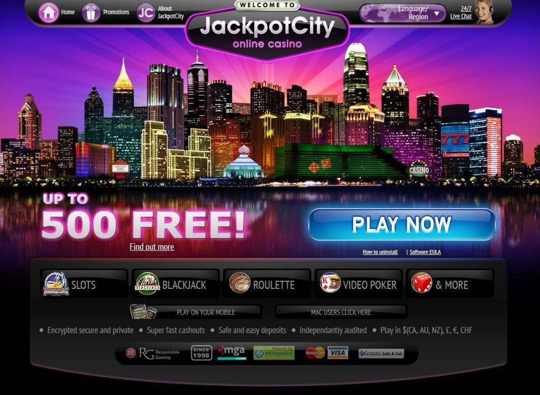 EUR 555 FREE Chip Casino at Jackpot City Casino