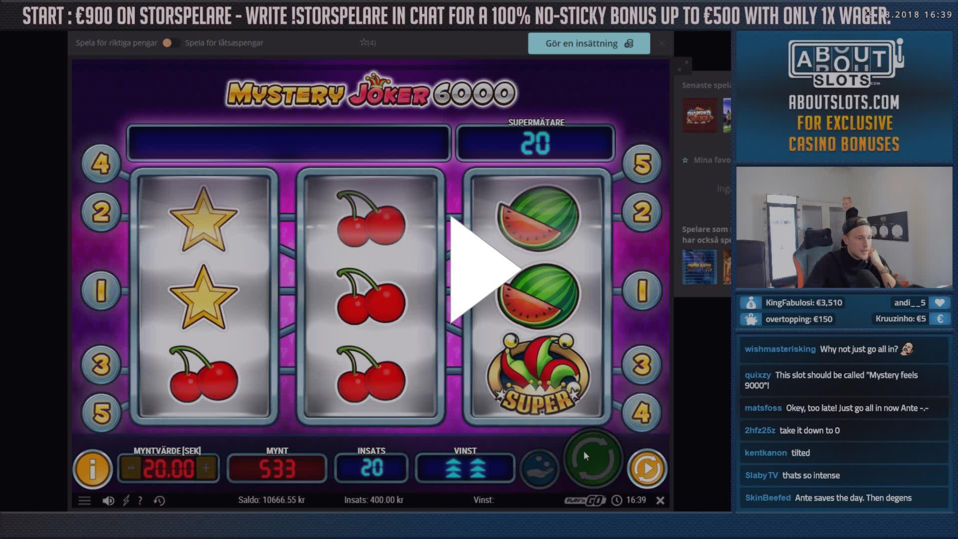 EUR 1140 no deposit bonus at Inter Casino