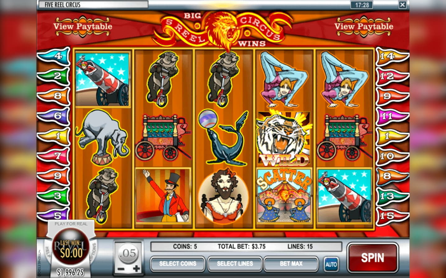 £240 Daily freeroll slot tournament at Bet At Home Casino