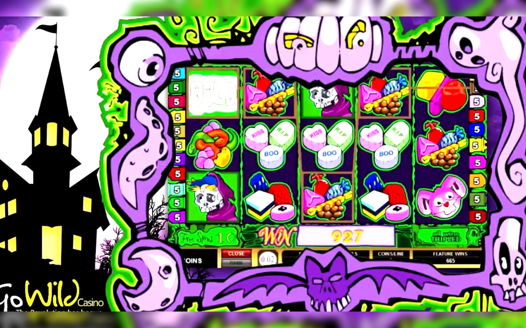 €825 no deposit bonus casino at Party Casino