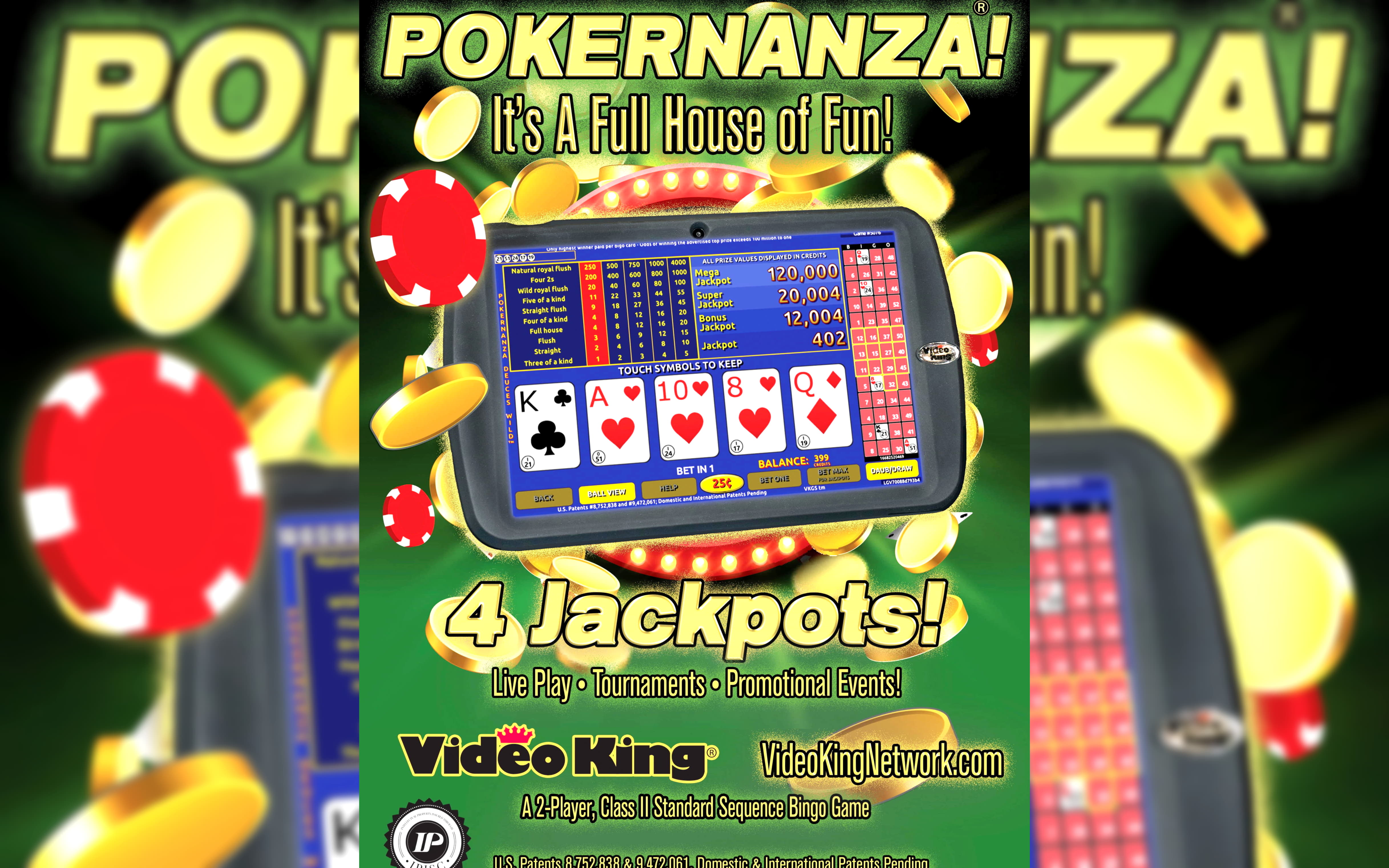 410% Casino match bonus at Casino com
