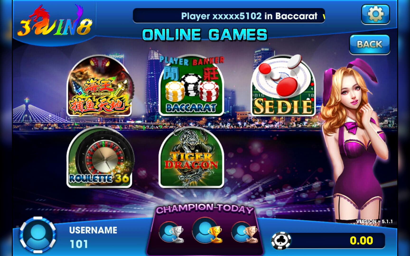 EURO 515 Casino chip at Eurogrand Casino