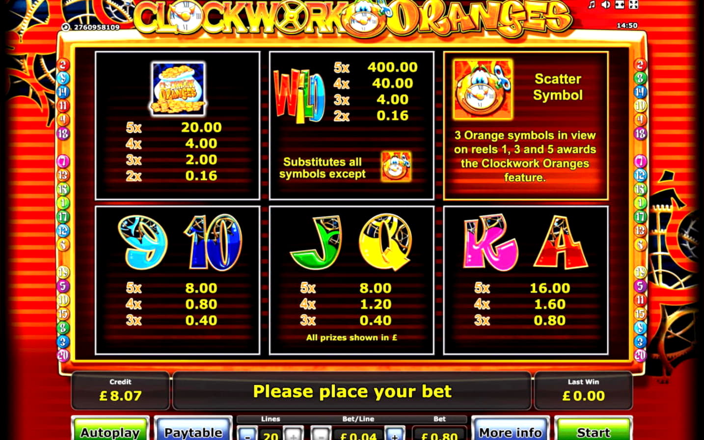 €250 Tournament at Spin Palace Casino