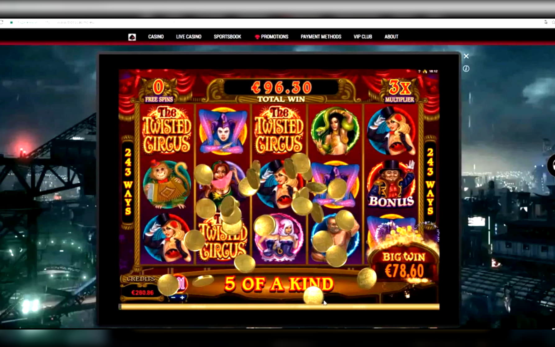 €815 Free Casino Tournament at BGO Casino