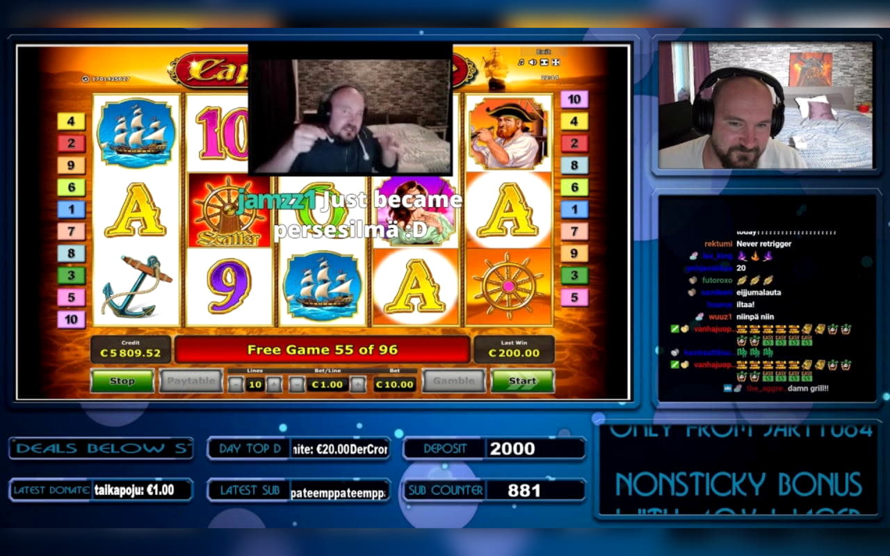 440% Deposit match bonus at Bet At Home Casino