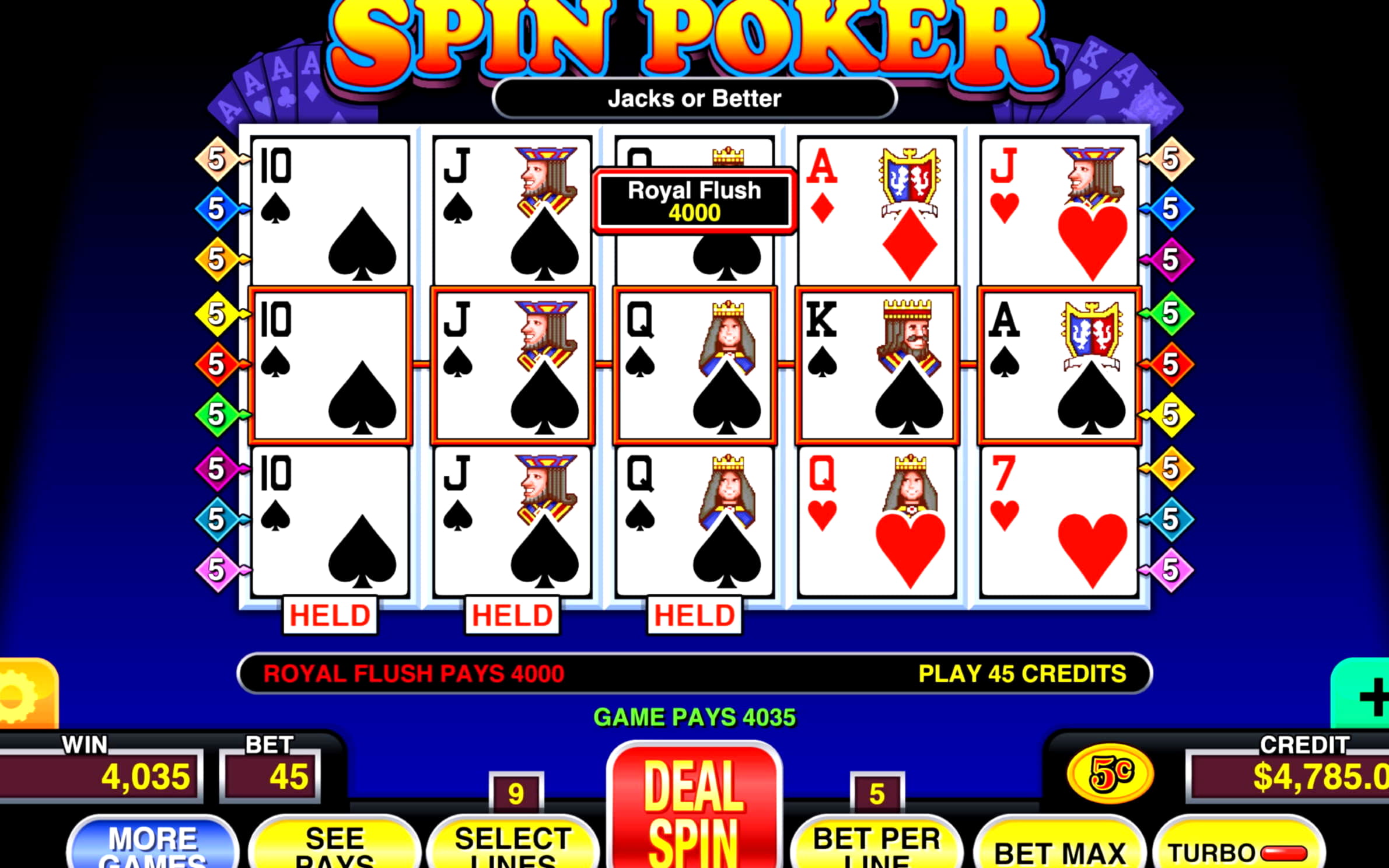 180 Free casino spins at Casino Cruise