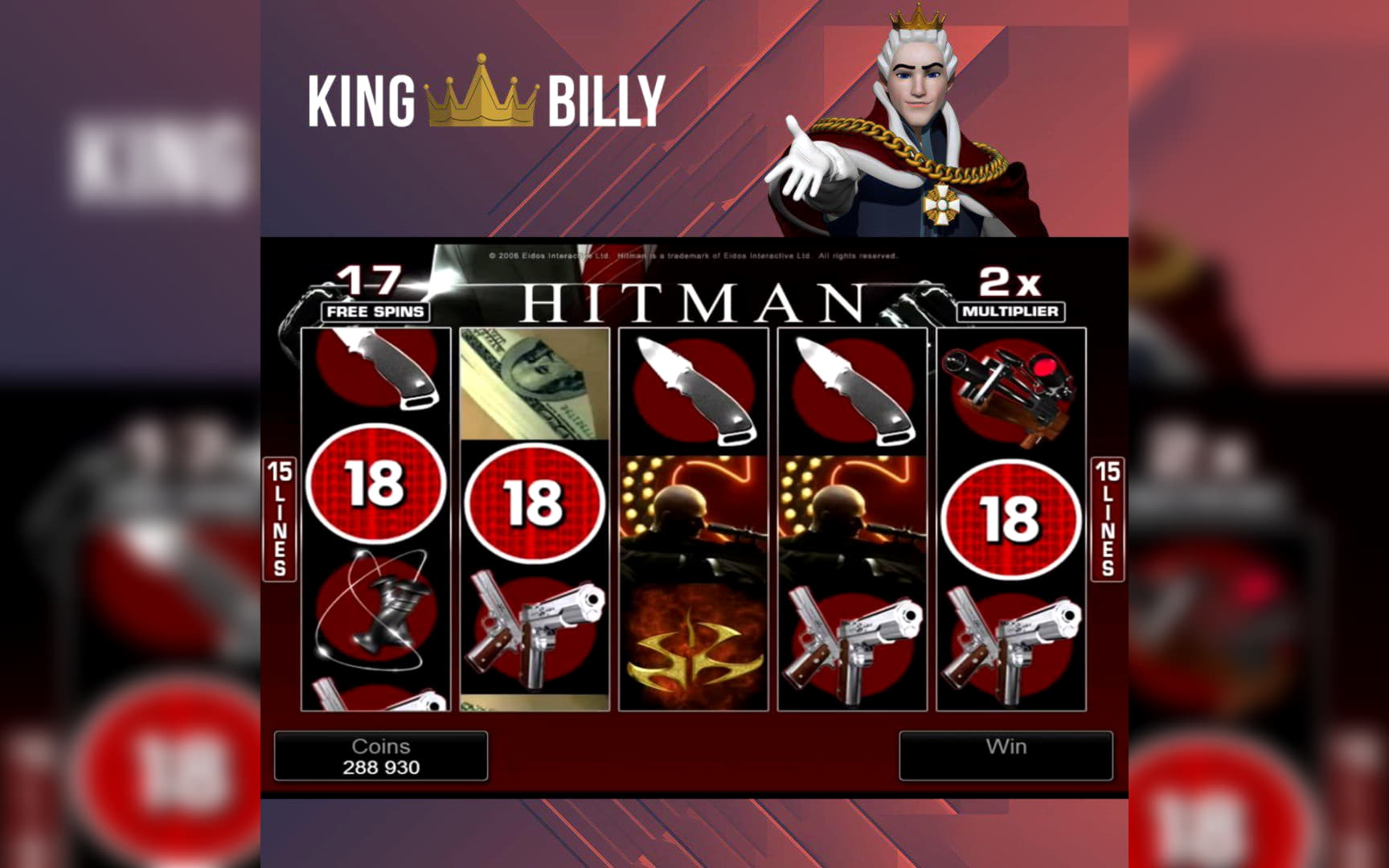 285 Free Spins Casino at bWin Casino