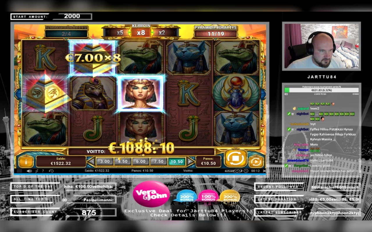111 Free Spins at Eurogrand Casino