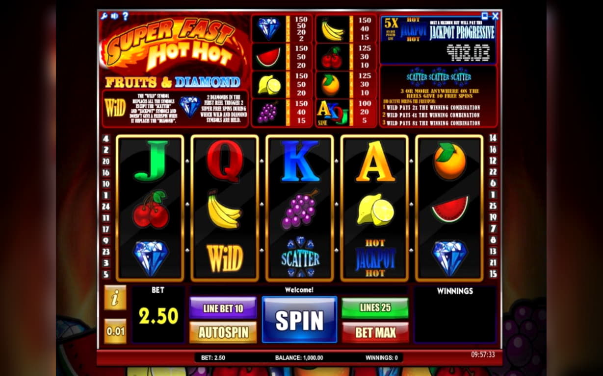 555% casino match bonus at Betway Casino