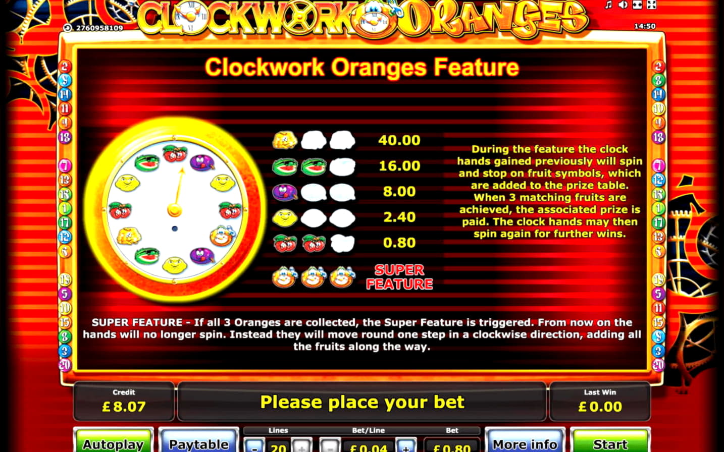 240 Free spins at Casino Cruise