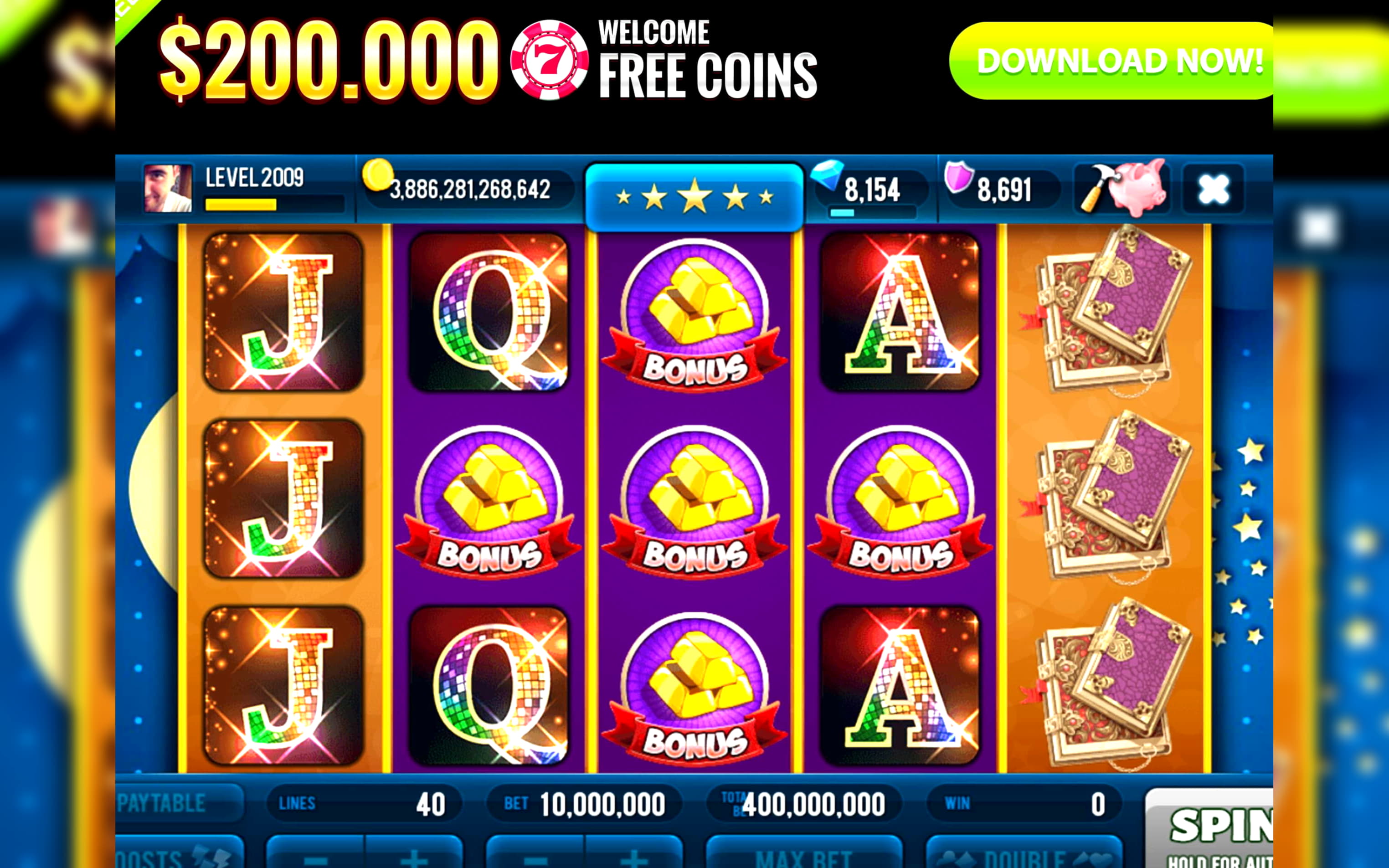 465% Deposit match bonus at Eurogrand Casino