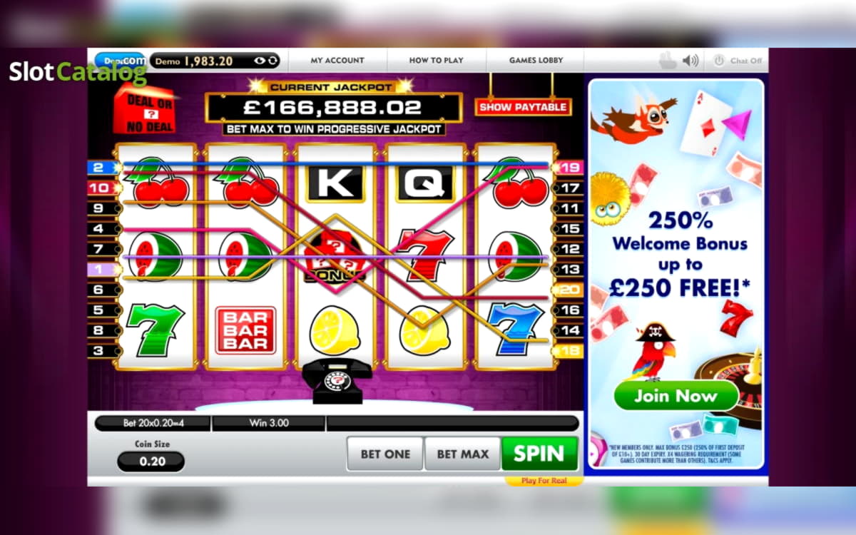 105 Free casino spins at bWin Casino