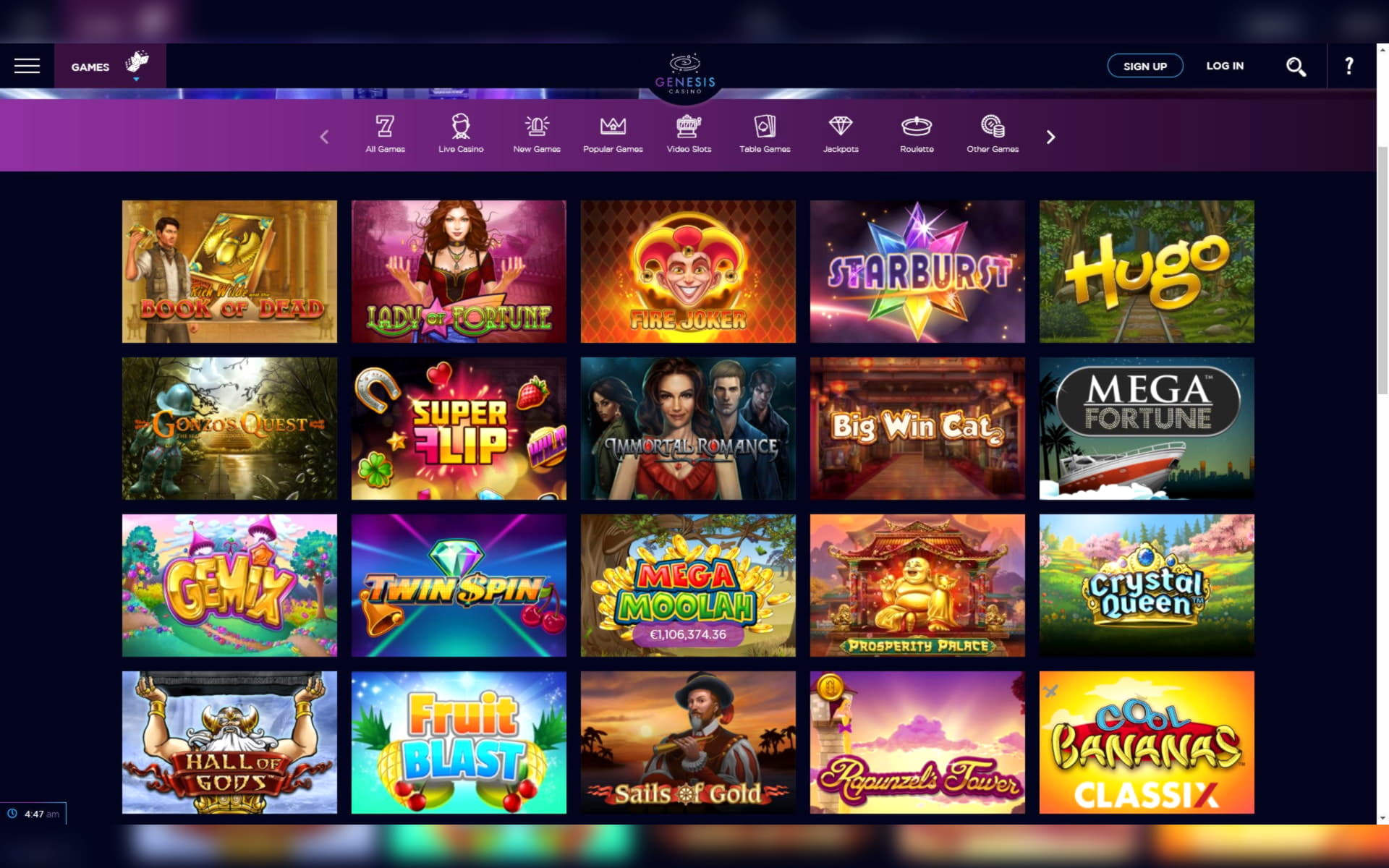 €1160 no deposit at Guts Casino