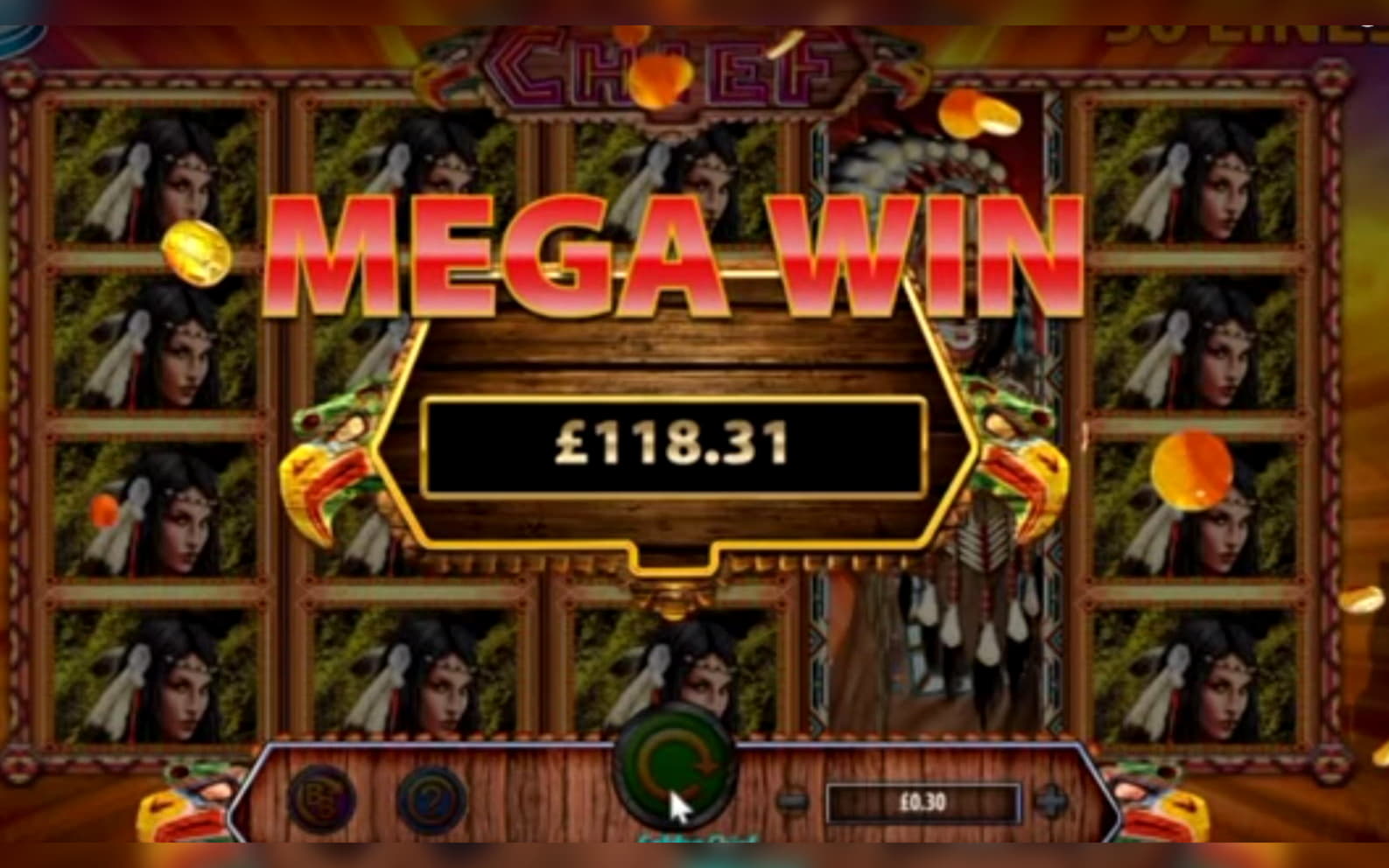 140 FREE SPINS at bWin Casino