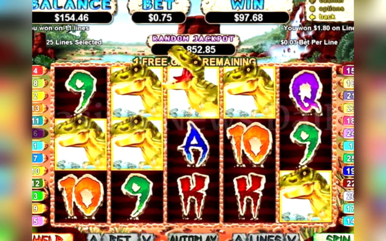EURO 645 Free chip casino at Hippozino Casino