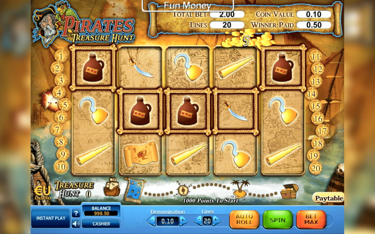 375% First Deposit Bonus at Eurogrand Casino