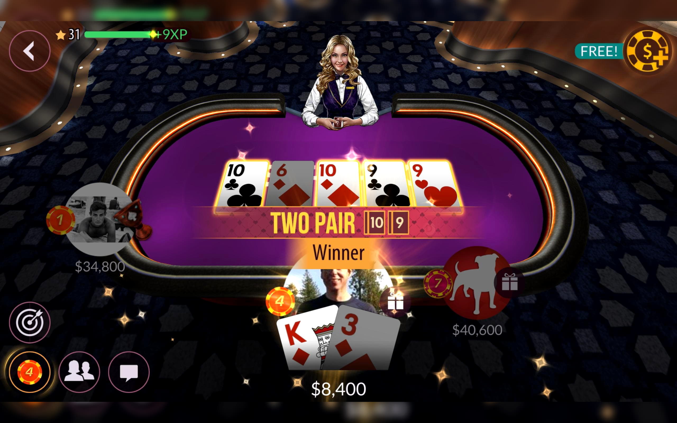 $666 Free Casino Tournament at Vera and Jhon Casino