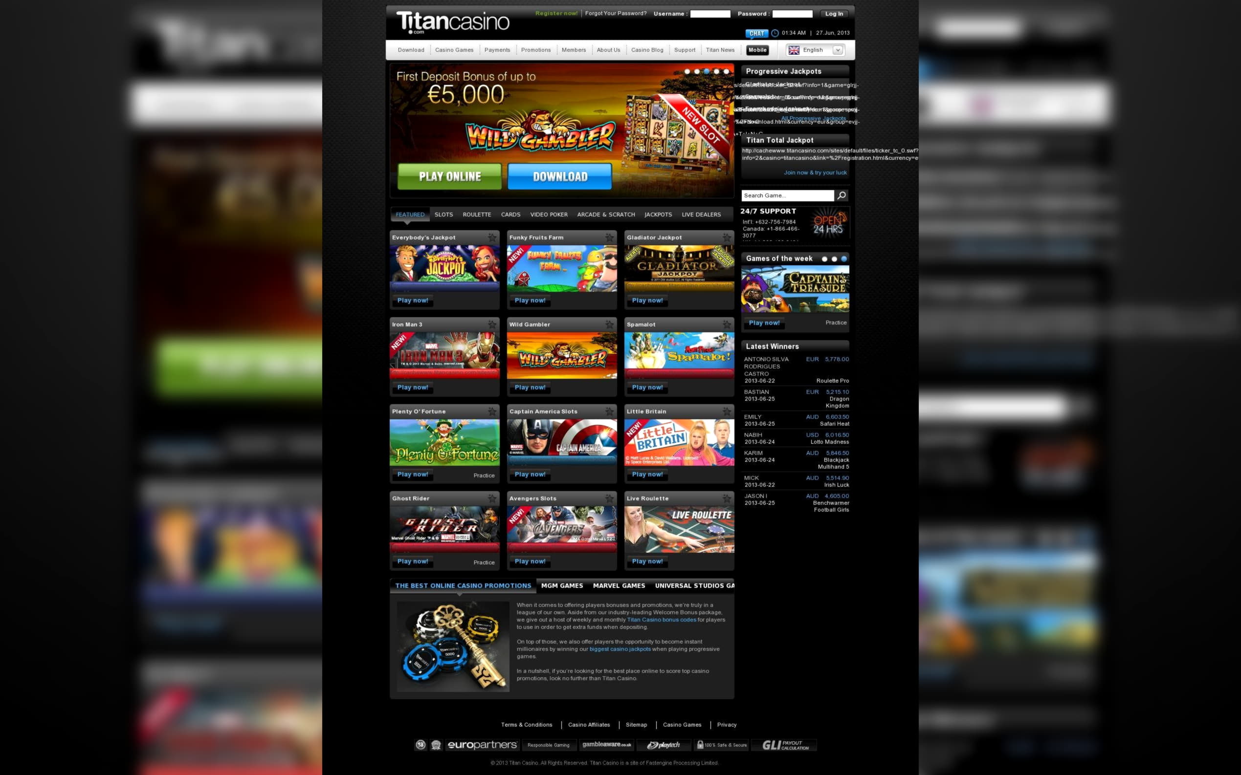 190 Free Spins right now at BGO Casino