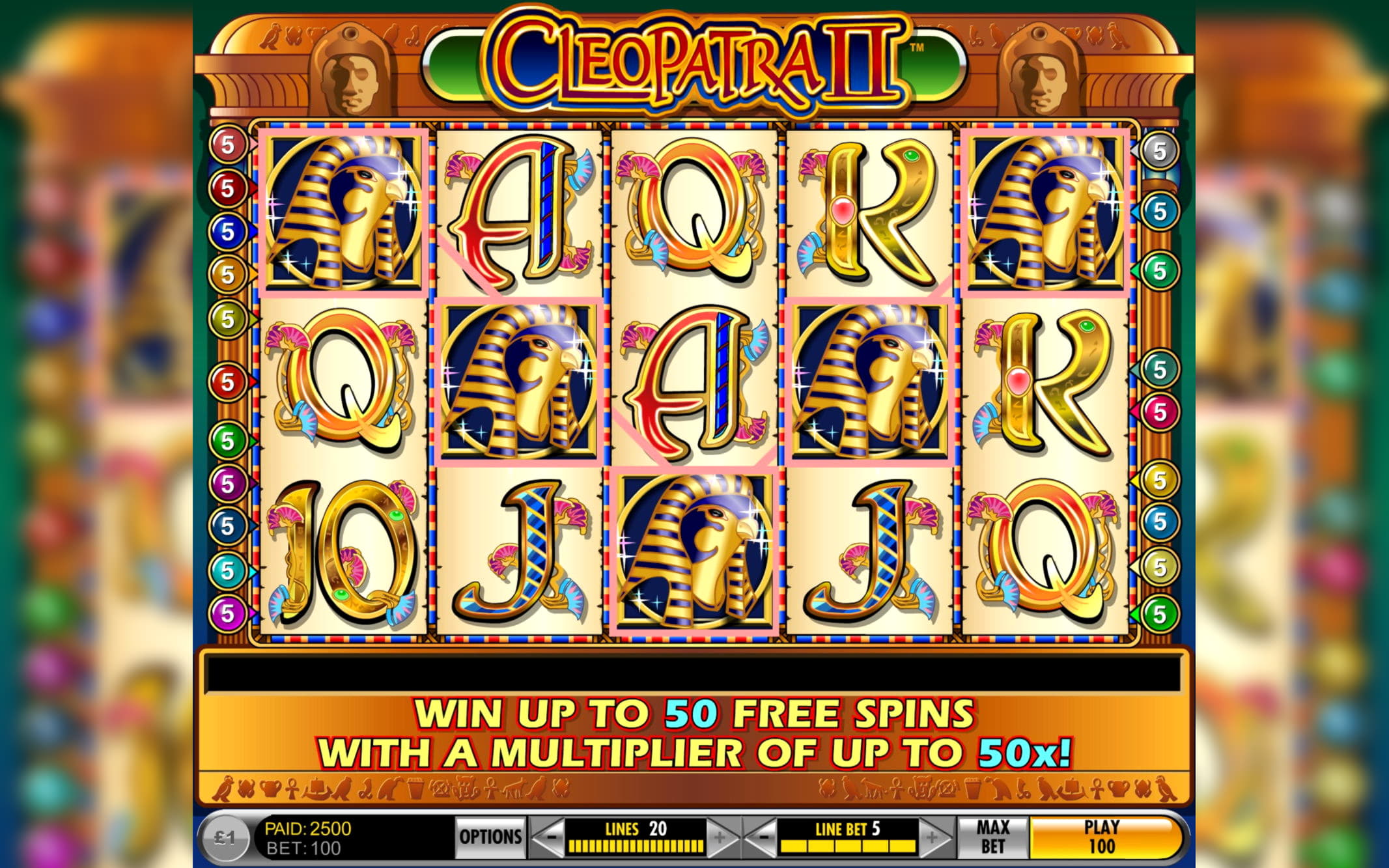 50 Free Spins no deposit casino at Jackpot City Casino