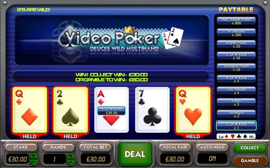 $88 free chip at William Hill Casino