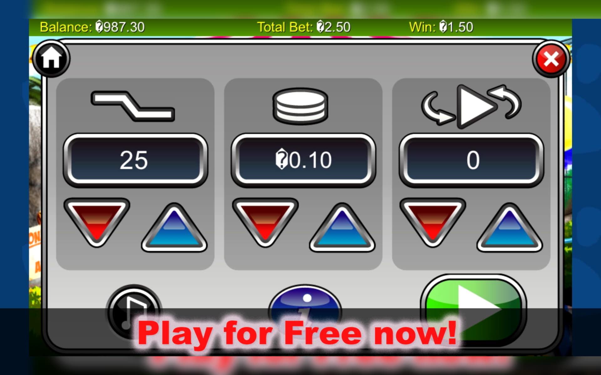 €865 No deposit bonus casino at Licensed Casino 