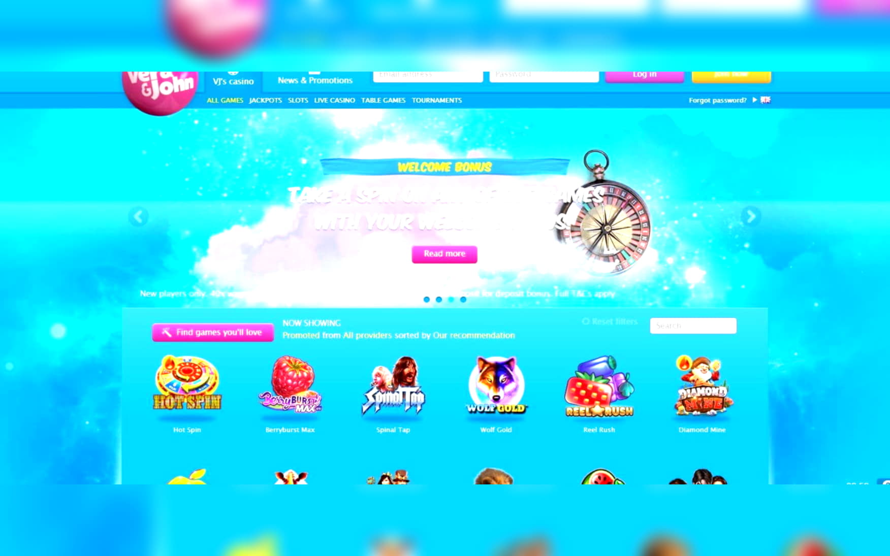 £3980 No deposit bonus at Party Casino