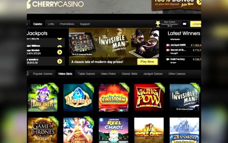 780% Welcome Bonus at Party Casino