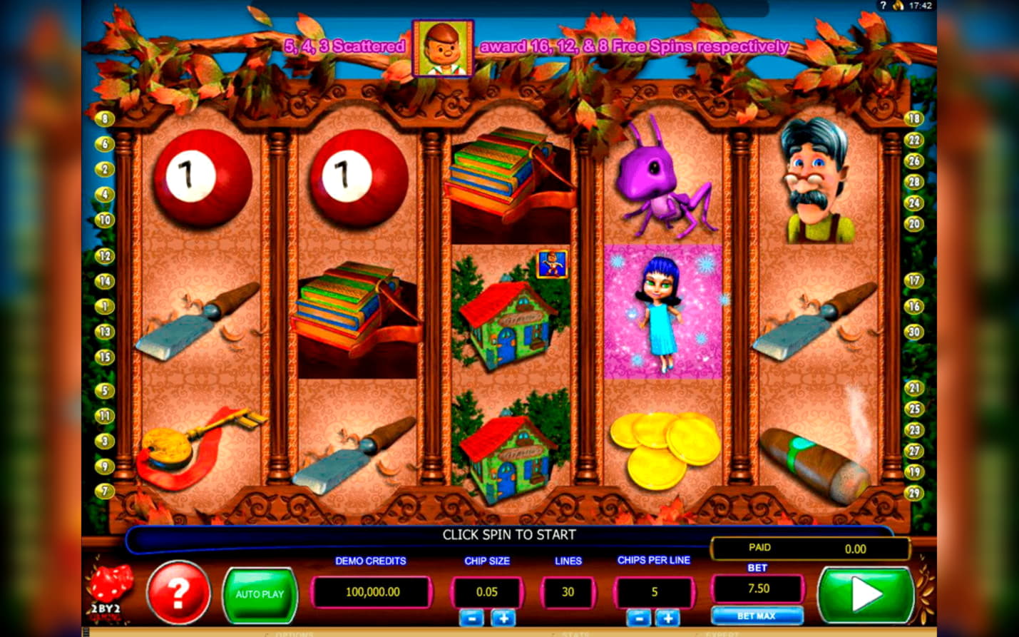 20 Free spins no deposit casino at Casino com