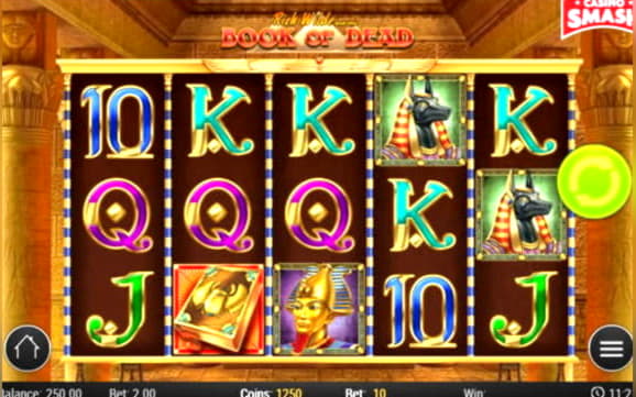 222 Free spins casino at Spin Palace Casino