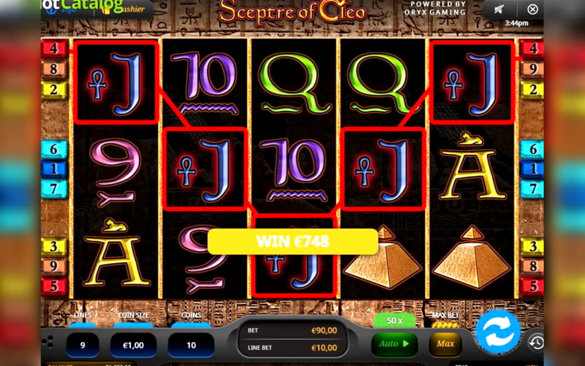 44 free spins no deposit at William Hill Casino