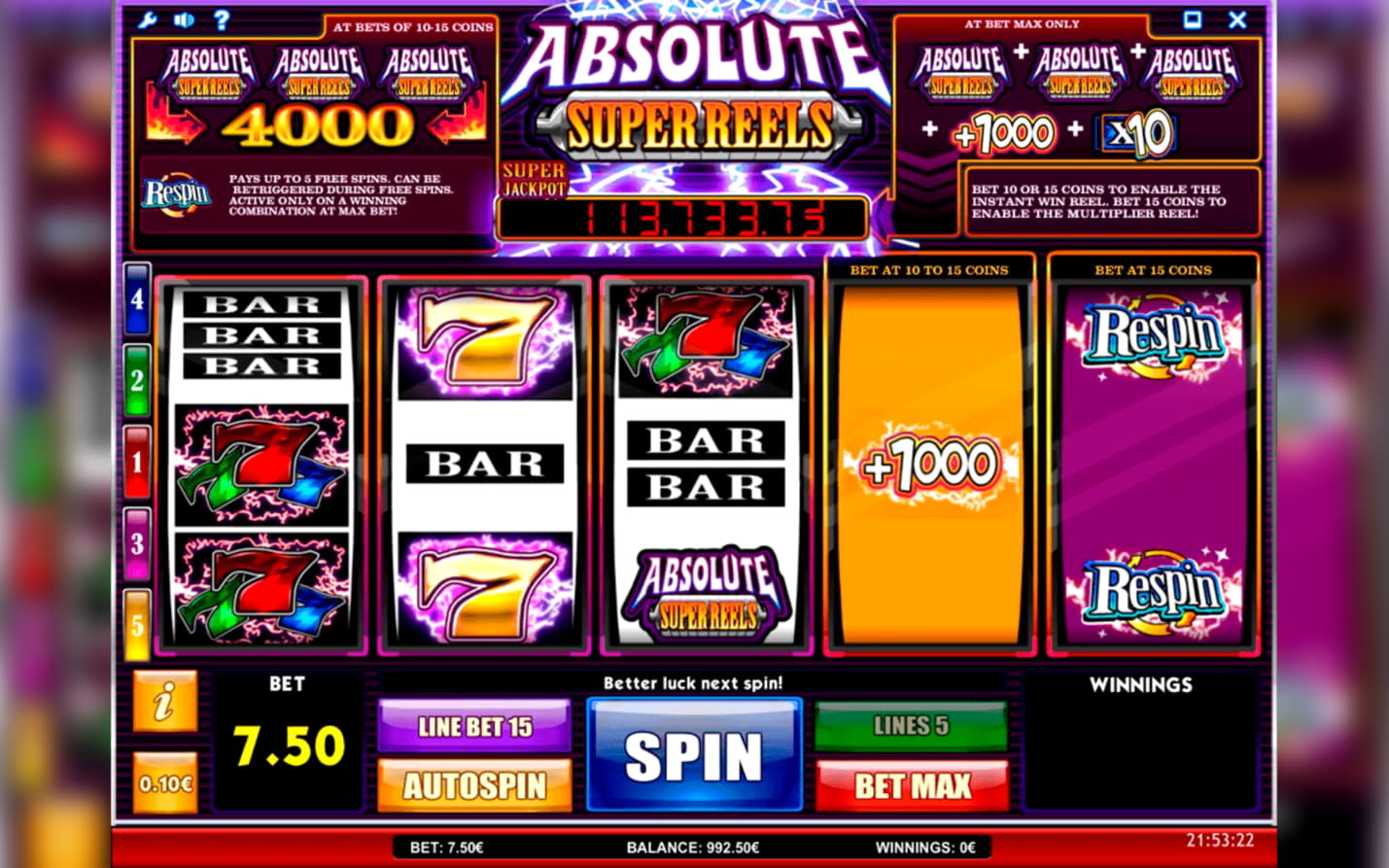 990% No Rules Bonus! at Rizk Casino