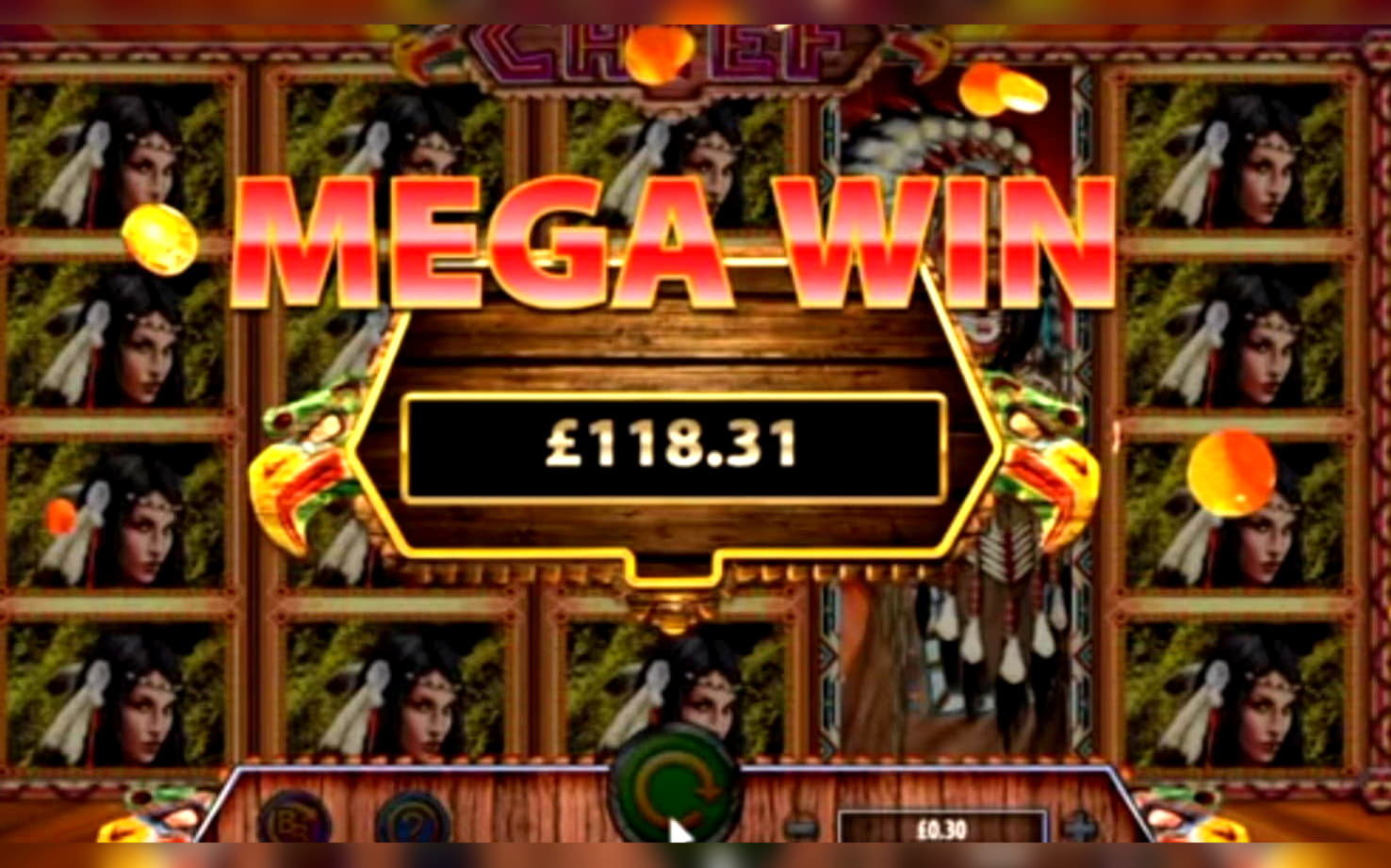 185% Deposit match bonus at Betnspin Casino