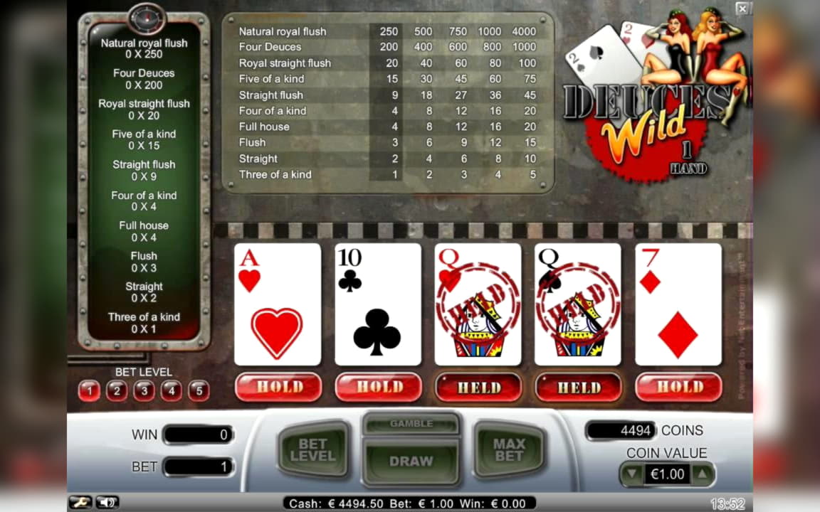 €1065 No deposit casino bonus at Inter Casino
