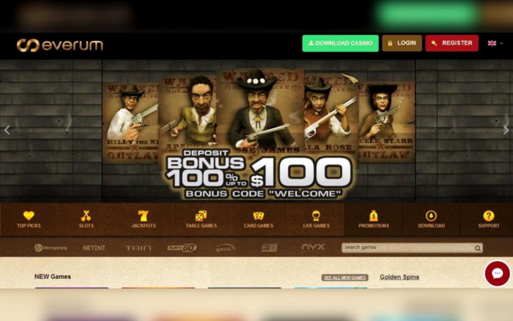 135 Free Spins Casino at Casino com