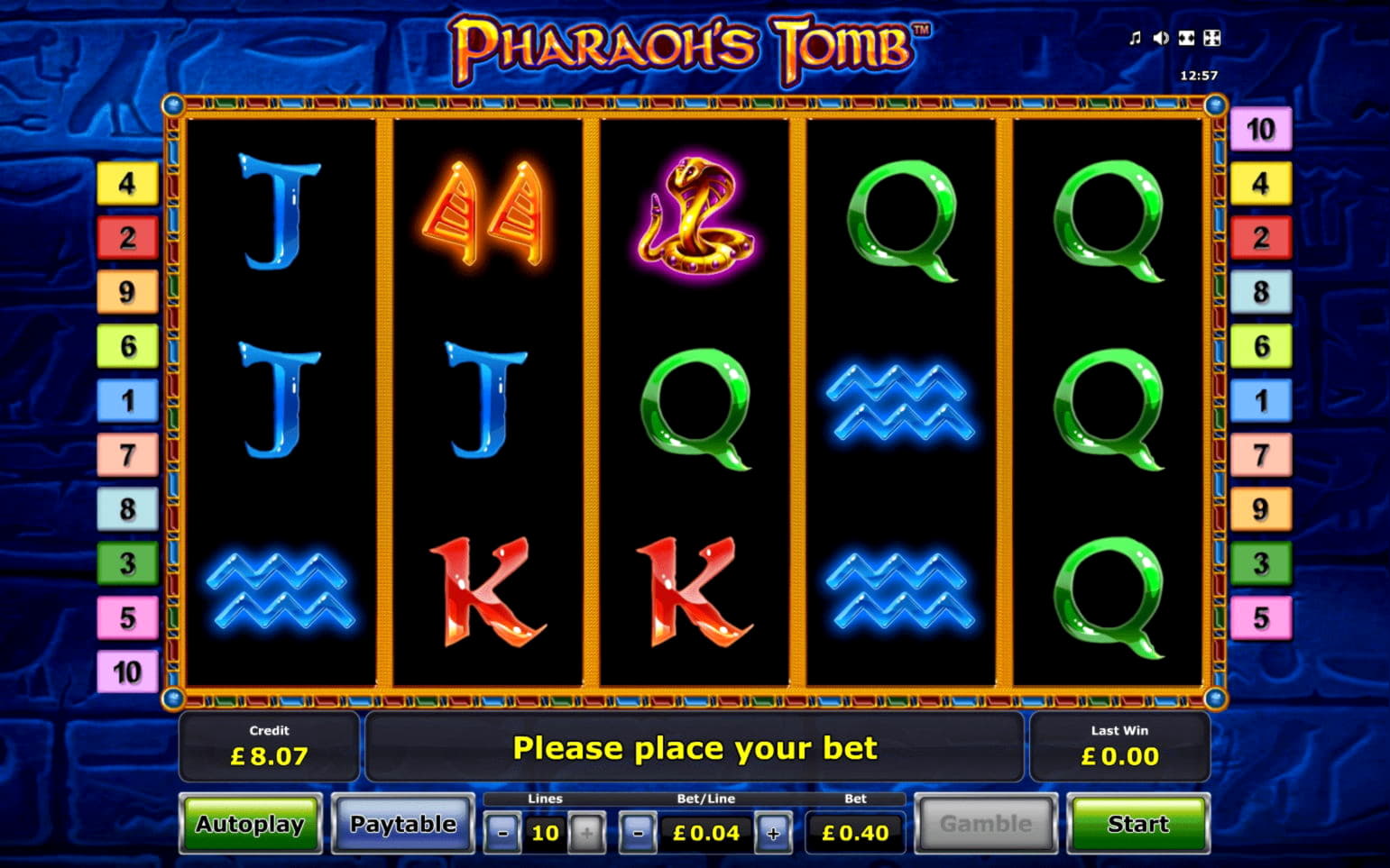 €675 Free casino chip at Spin Palace Casino