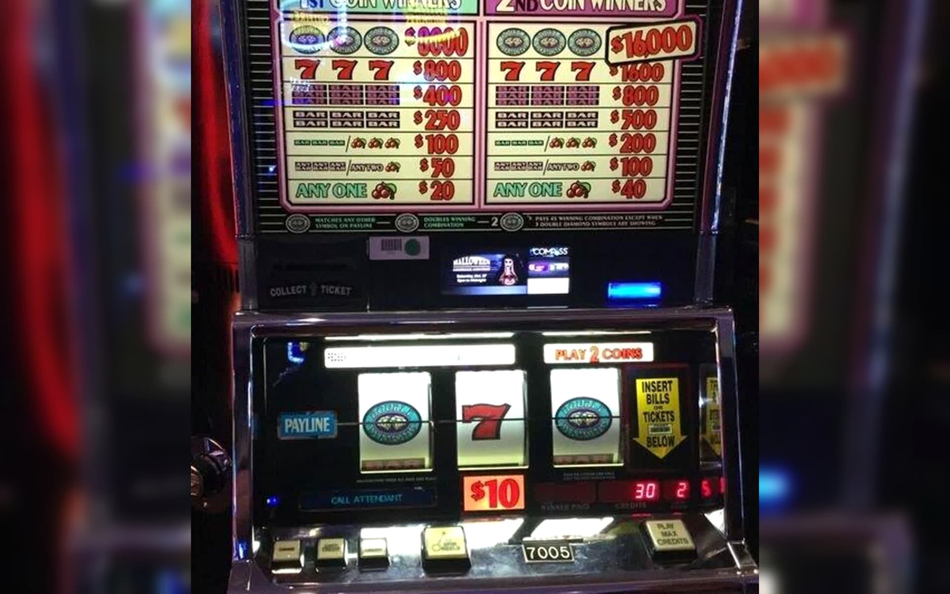 $405 Casino Chip at Online Bets Casino