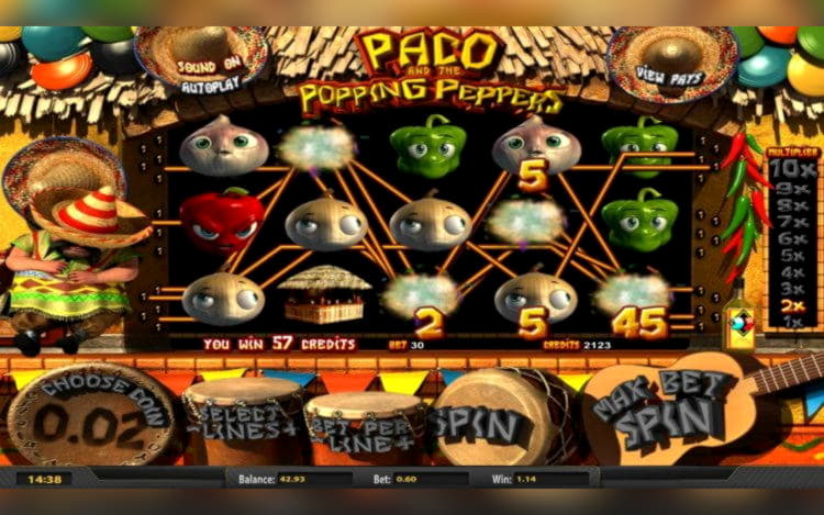 66 Free Spins Casino at Party Casino