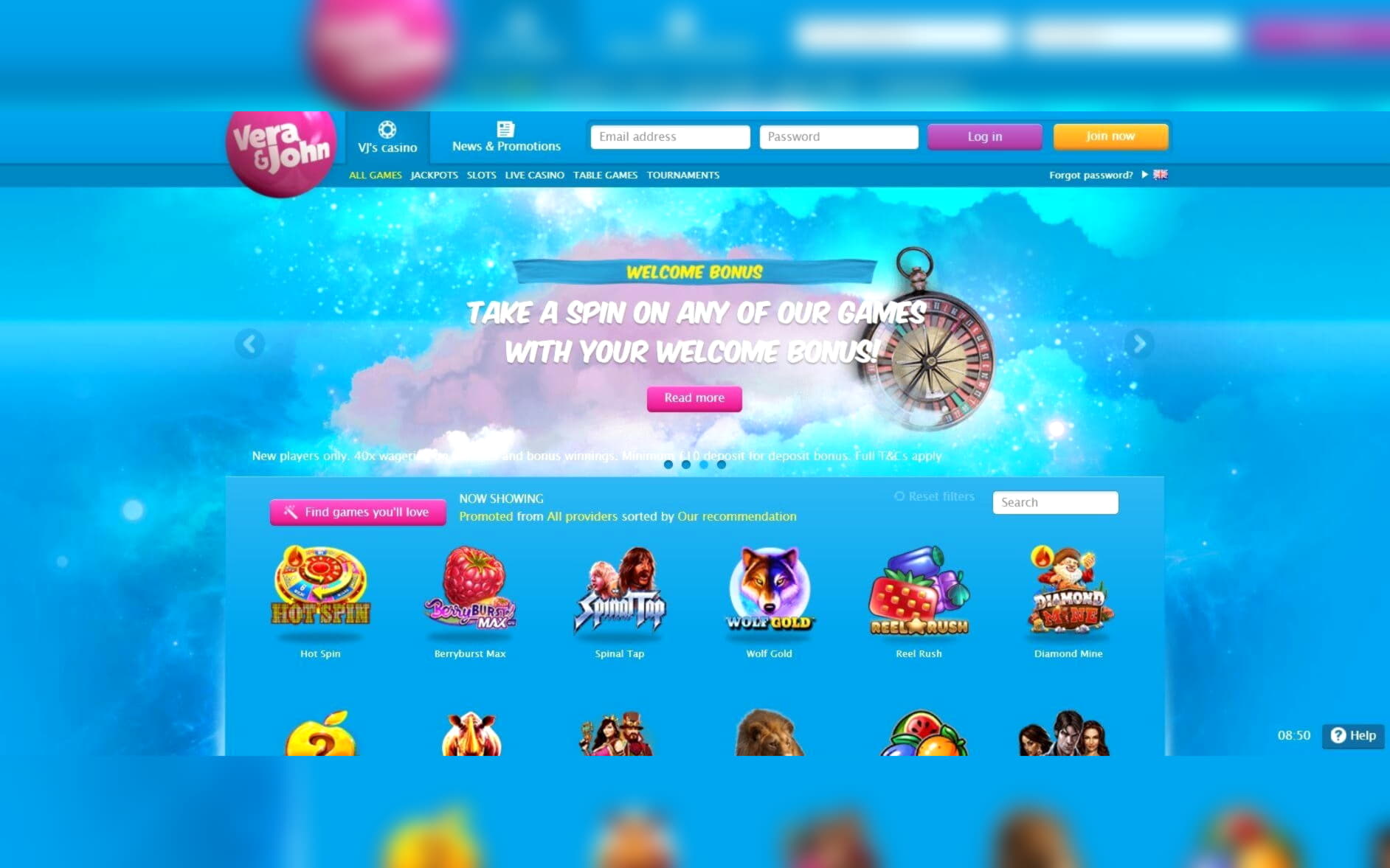 585% Best Signup Bonus Casino at Europa Casino