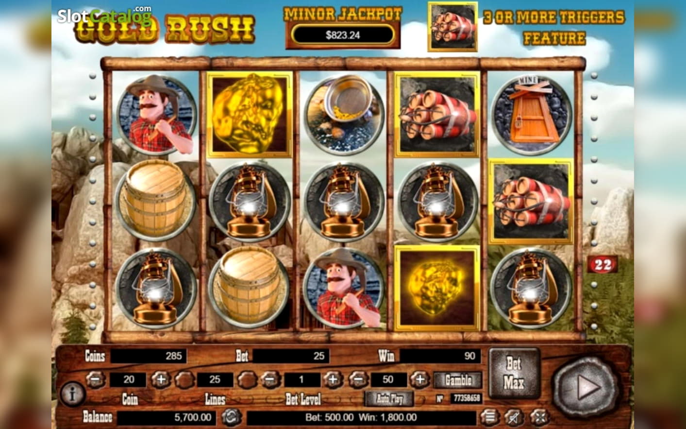 EUR 260 Free Casino Chip at Casino Luck