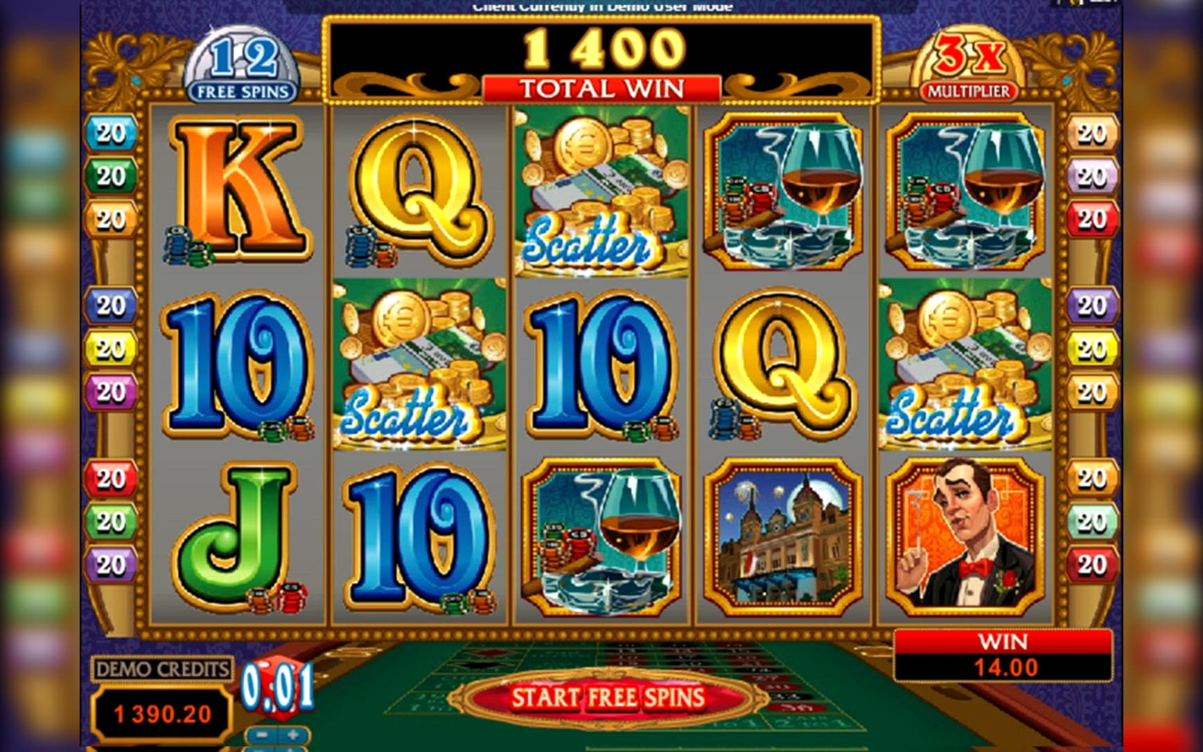 EURO 105 Mobile freeroll slot tournament at Party Casino
