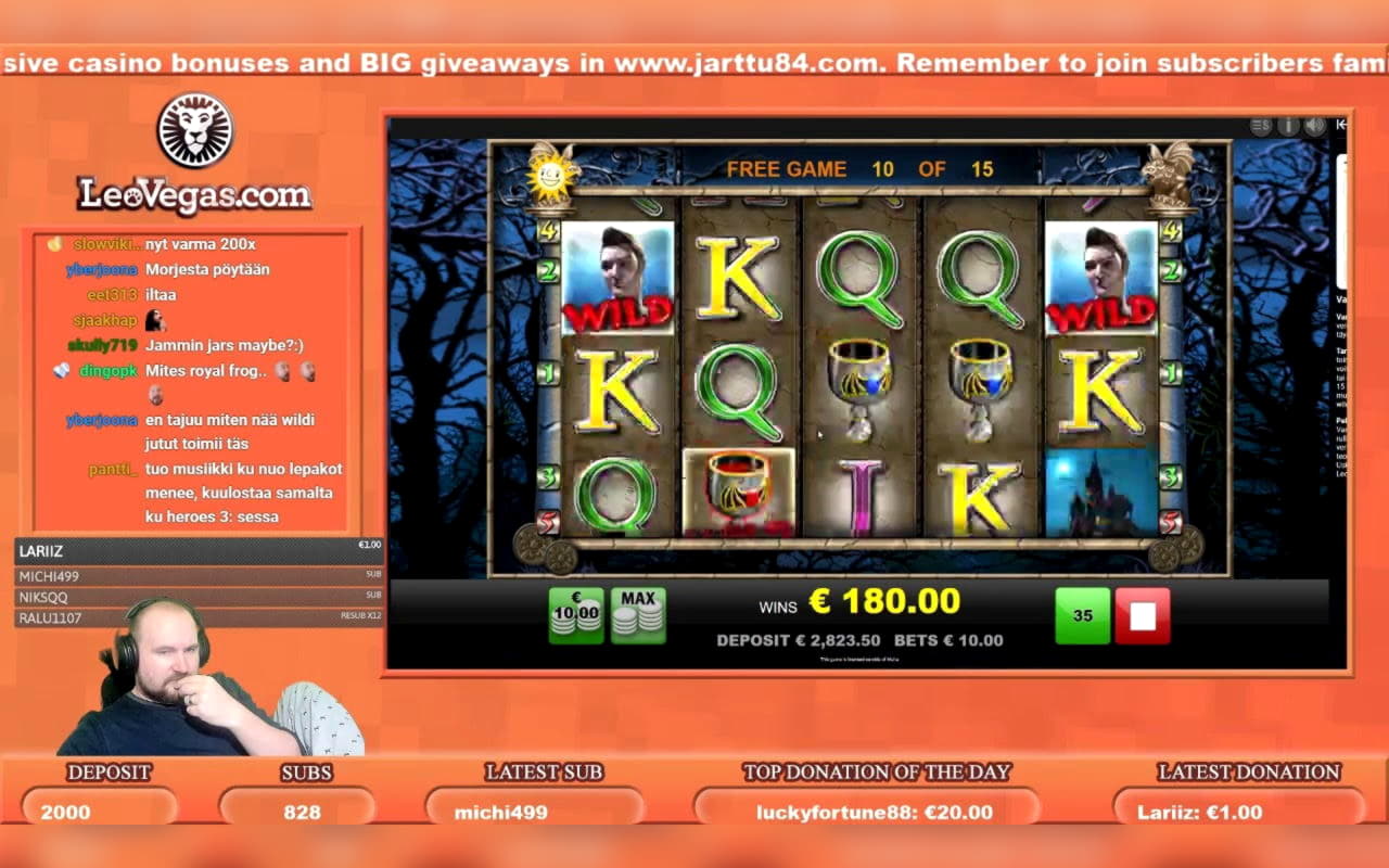 260 Free Spins Casino at Guts Casino