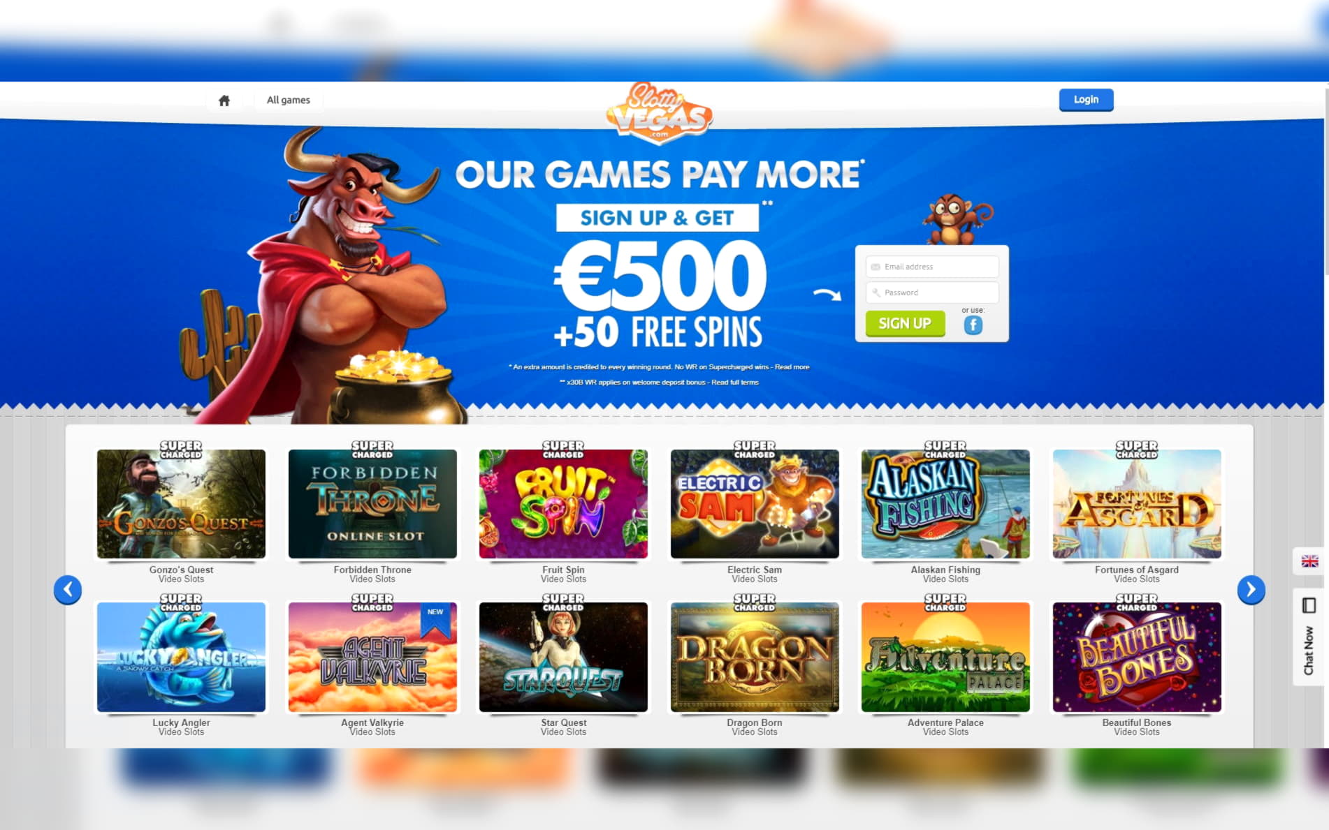 $222 Free Chip Casino at Bet At Home Casino