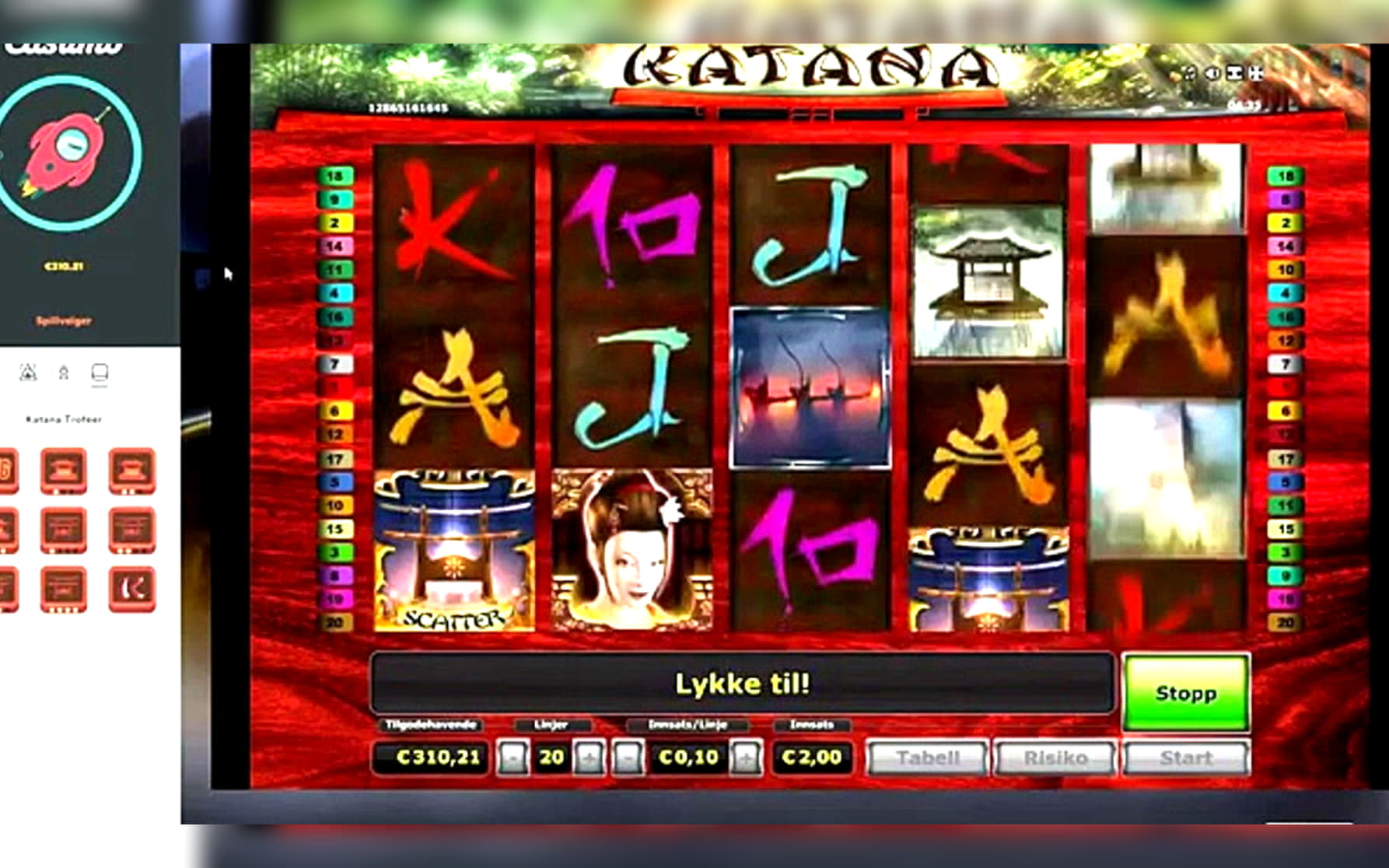 EURO 4550 No deposit casino bonus at Energy Casino