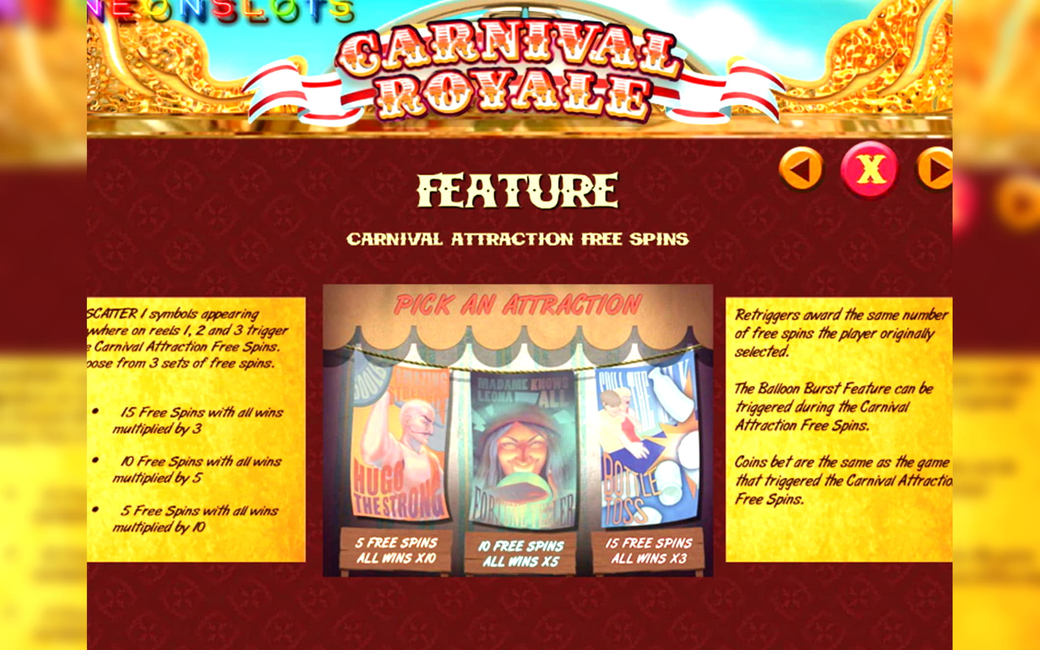 285 free spins at Eurogrand Casino