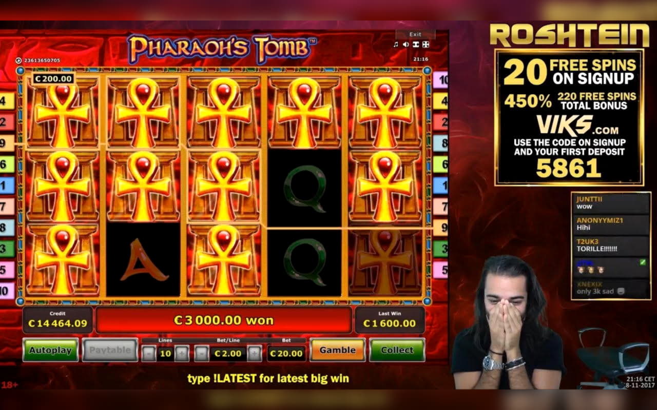 222 free spins no deposit at Casino com