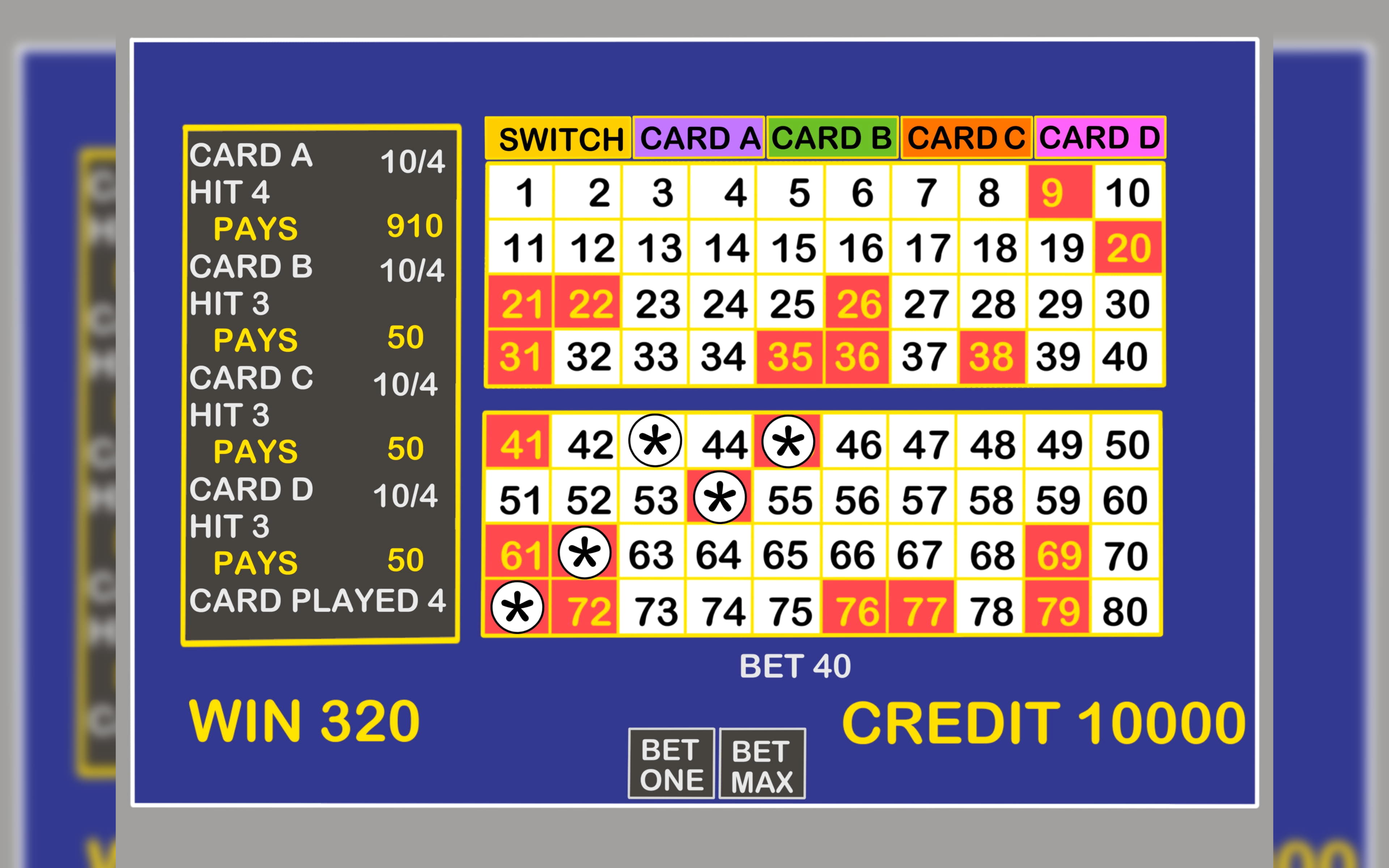 EURO 725 Tournament at Online Bets Casino