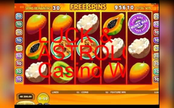 115 Free Spins no deposit at Casino Luck