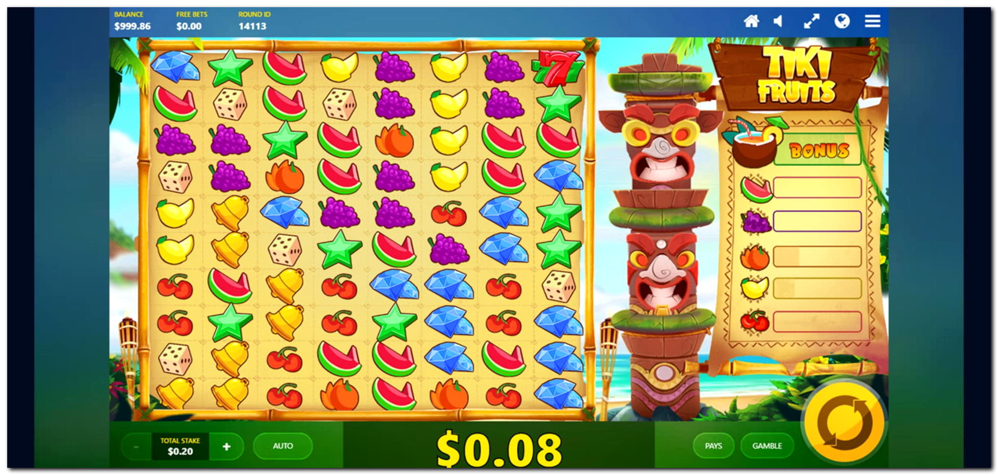 180% Deposit match bonus at Betnspin Casino